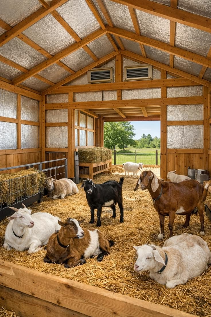 The Kidding Barn — Insulated Birthing Shelter