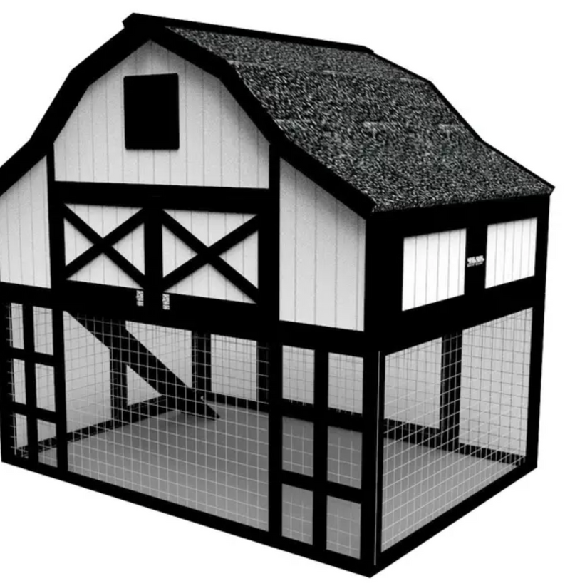The Garden Coop — Decorative 4-Hen Coop
