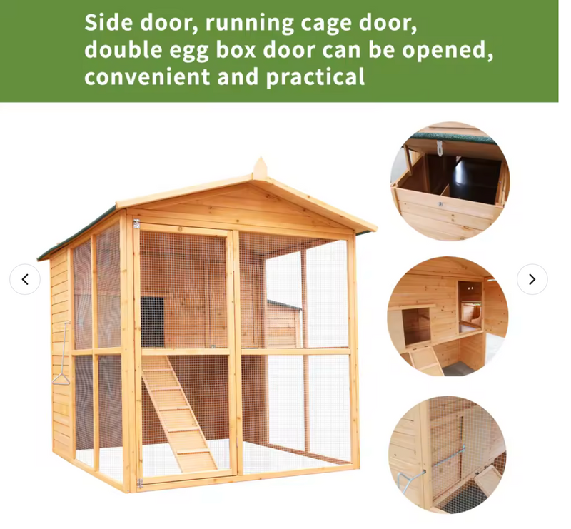 The Estate Poultry House — 20-Hen Premium Coop