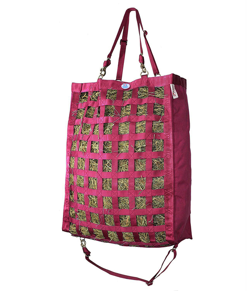 Superior Slow Feeder Hay Bag – 1.75" Square Openings – Restricted Slow Feeding – 6-Month Warranty | Super Tough Bottom